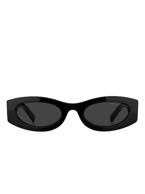 Marc Jacobs Eyewear oval-frame sunglasses Black MARC858GSB
