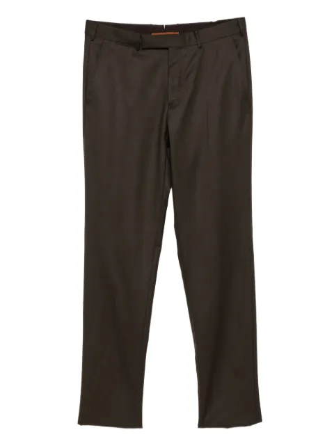 Zegna wool trousers Brown 230F20A275TB126R001