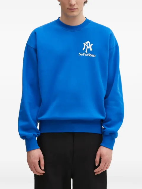 Aries logo sweatshirt Blue NP2000603