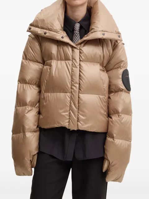 MMC STUDIO Rafo hooded patch jacket Neutrals RAFO