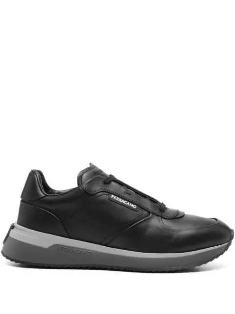 Ferragamo leather sneakers Black 787604