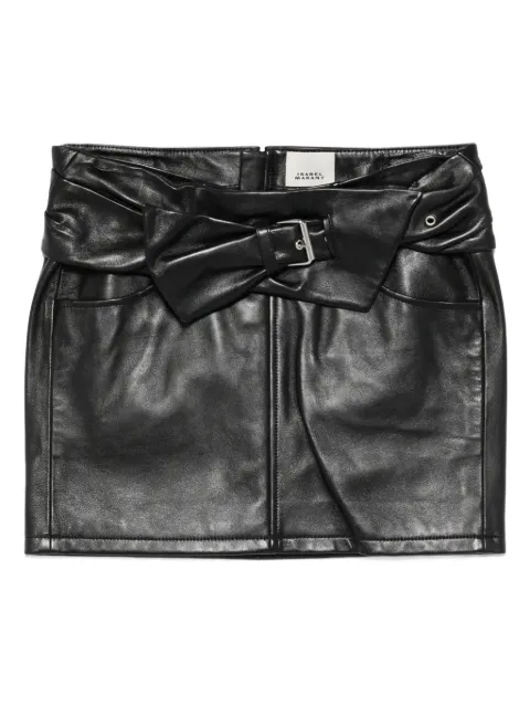 ISABEL MARANT Clency skirt Black JU0443FAC4B01I