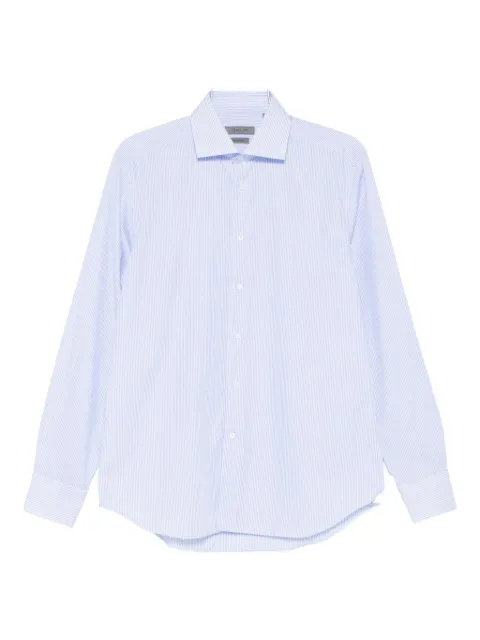 Corneliani striped shirt Blue 2691002