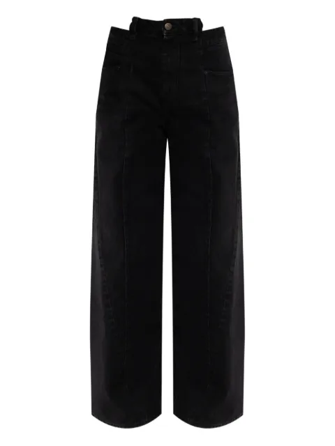 Maison Margiela cutout-panel pants Black S51LA0133S30743