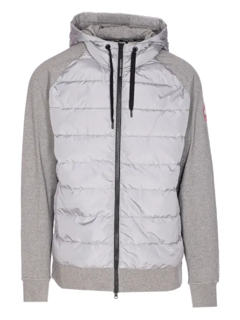 Canada Goose logo-detail hooded jacket Grey 6843M9717
