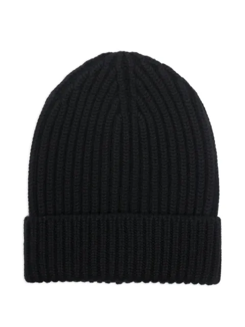 Dolce & Gabbana ribbed beanie Black FXQ19TJDVFF