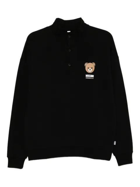 Moschino teddy-print sweatshirt Black 252V1A170444130555