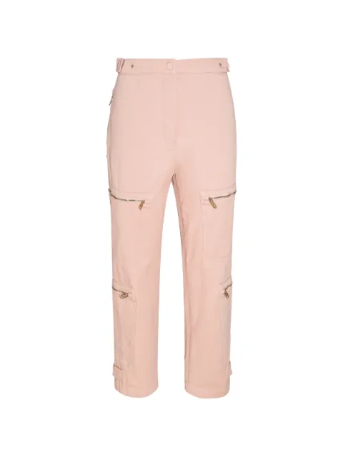 FENDI zip-pocket cargo pants Pink FR6415AM34
