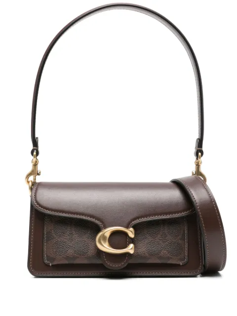 Coach Tabby flap shoulder bag Brown CY200