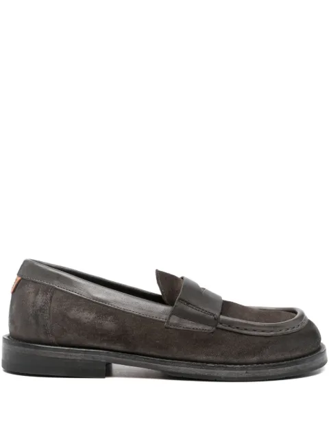 Moma penny suede loafers Brown 86503E