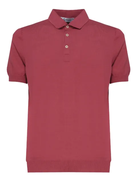 John Galliano short-sleeved polo shirt Red 5711920615223