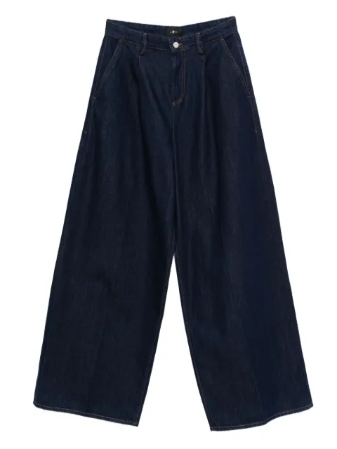 7 For All Mankind Franklin pleated jeans Blue 7UX20555
