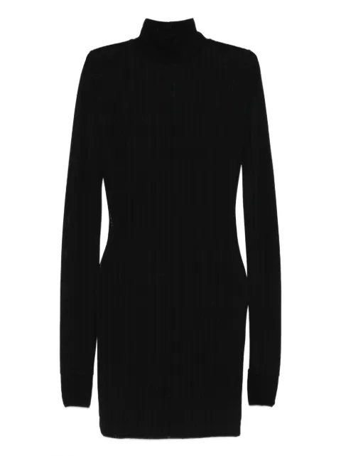 Amazuìn ribbed high-neck top Black 11LYDUVB