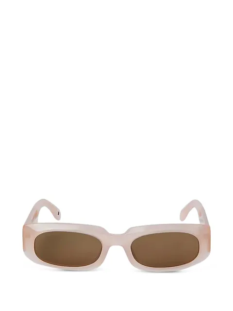 Palm Angels oval-frame sunglasses Pink PERI104NOAH3B64