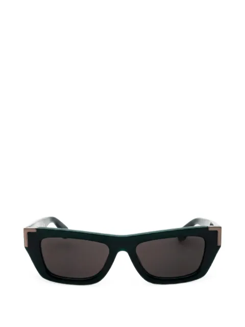 Palm Angels cat-eye sunglasses Green PERI10KMALIBU