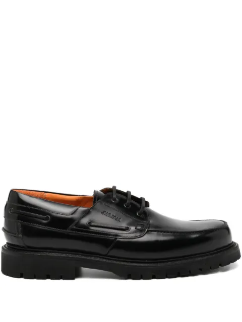 Junya Watanabe MAN lace-up derby shoes Black WPK103001