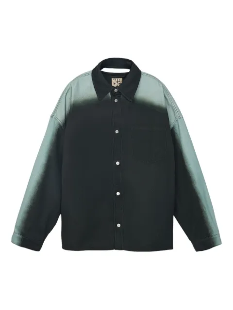 CamperLab long-sleeve denim shirt Green AU00054001