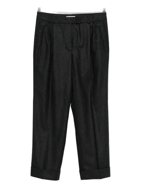 Alberto Biani pleat-detail trousers Grey CC831WO030291