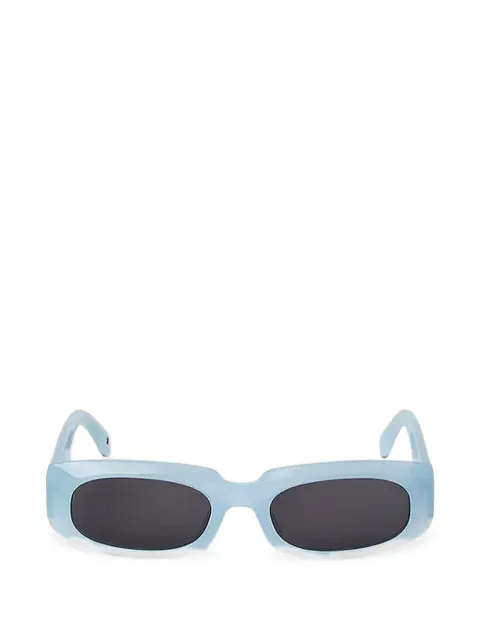 Palm Angels Noah oval-frame sunglasses Blue PERI104NOAH4007