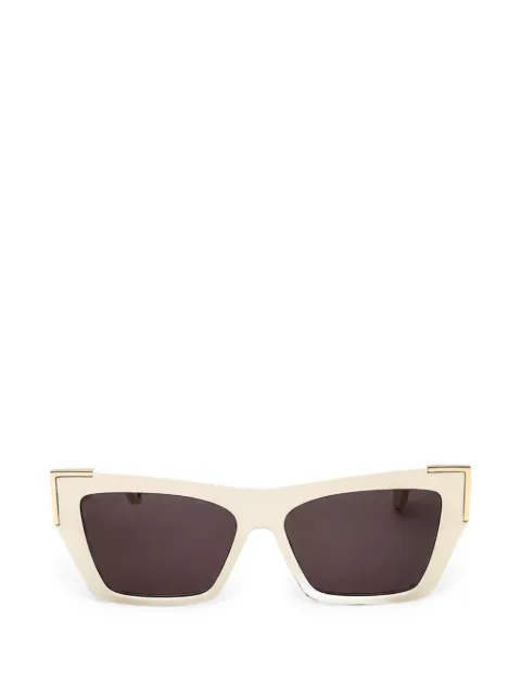 Palm Angels Eyewear plaque-detail sunglasses White PERI099