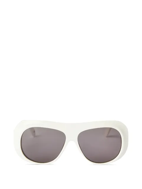 Palm Angels Eyewear oversized pilot-frame sunglasses White PERI103ELFIN