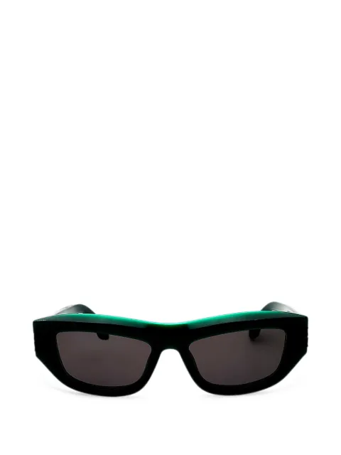 Palm Angels Eyewear cat-eye frame sunglasses Green PERI10ECLAIRE5507