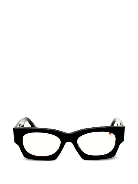 Palm Angels Eyewear Bodie oversized-frame sunglasses Black PERI089BODIE
