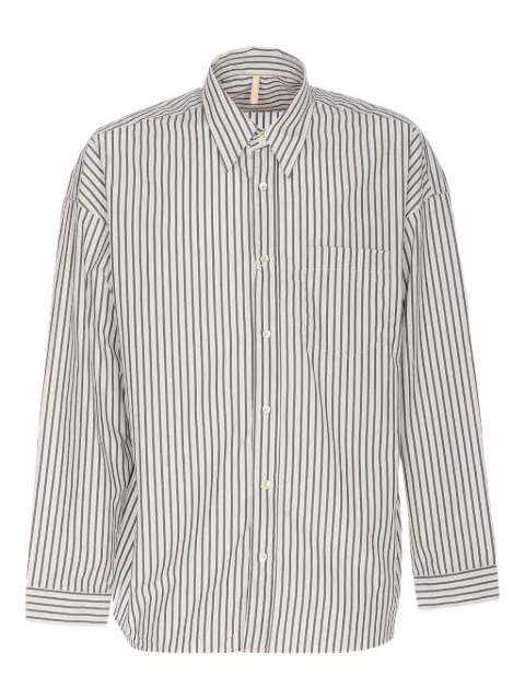 Sunflower striped pocket shirt Grey 1272800