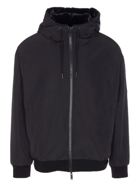 Moose Knuckles Roland reversible hooded jacket Black M35MS623