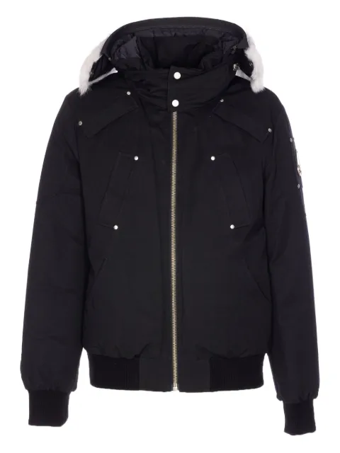 Moose Knuckles Original Ballistic bomber jacket Black M35MB000S
