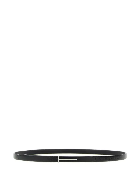 TOM FORD T-buckle belt Black TB320LGO033