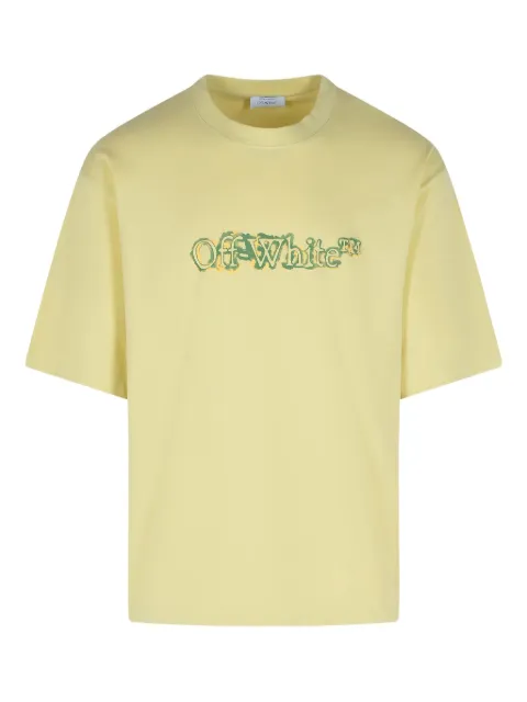 Off-White Arrow T-shirt Yellow OMAA120F25JER00G1750