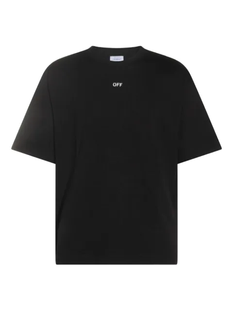 Off-White graphic-print T-shirt Black OMAA120F25JER008100100BLACK