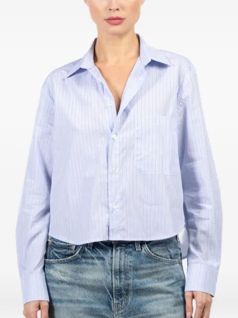 CISSA striped shirt Blue BE1001