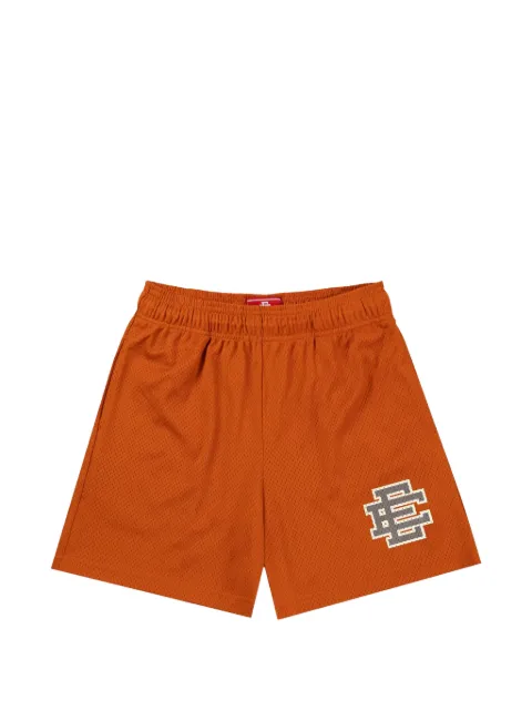 ERIC EMANUEL EE Basic mesh-effect shorts Orange EE093