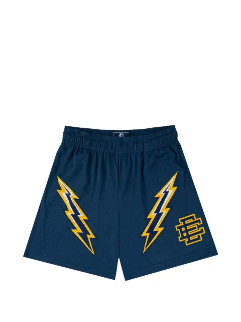 ERIC EMANUEL Basic lightning-bolt shorts Blue EE077