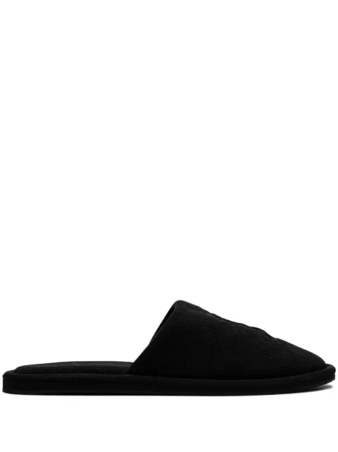 Chrome Hearts New York Hotel slippers Black CHRM0166