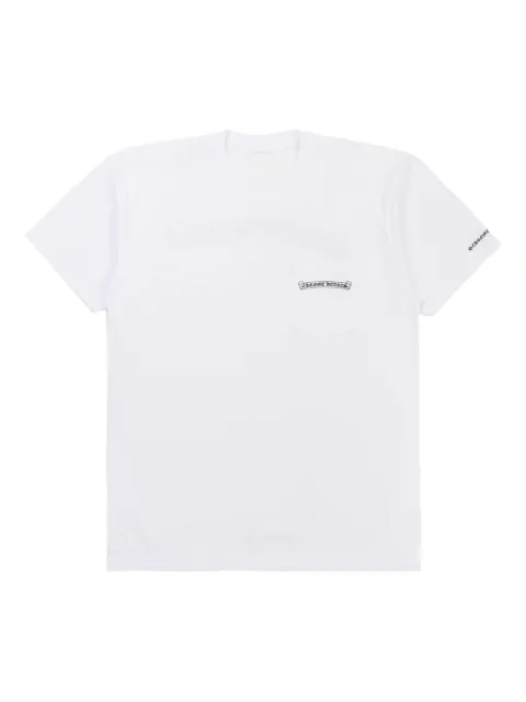 Chrome Hearts Scroll Logo T-shirt White CHRM0163