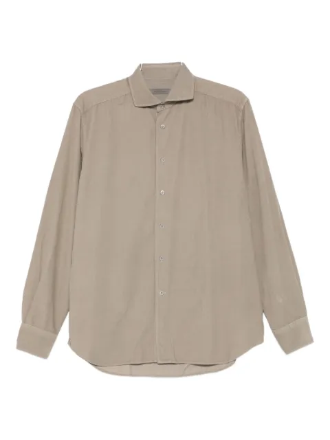 Corneliani long-sleeved shirt Neutrals 26P1222611111