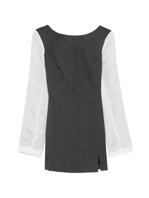OUR LEGACY Firme mini dress Grey W2267FSP