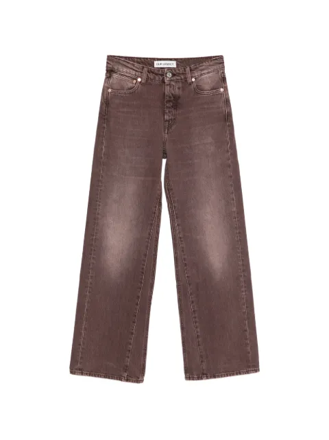 OUR LEGACY Treble Cut jeans Brown W2265TCH