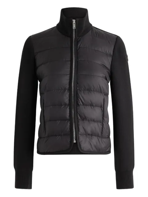 Fusalp Somarra quilted knitted bomber jacket Black 25HI1129