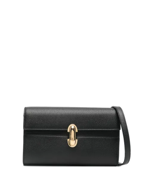 Savette Symmetry leather crossbody bag Black H03809