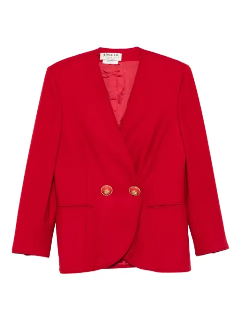 A.N.G.E.L.O. Vintage Cult 1980s double-breasted blazer Red AN380AU