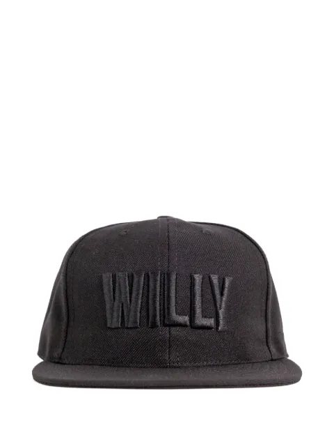 Willy Chavarria embossed logo cap Black WCASC0038