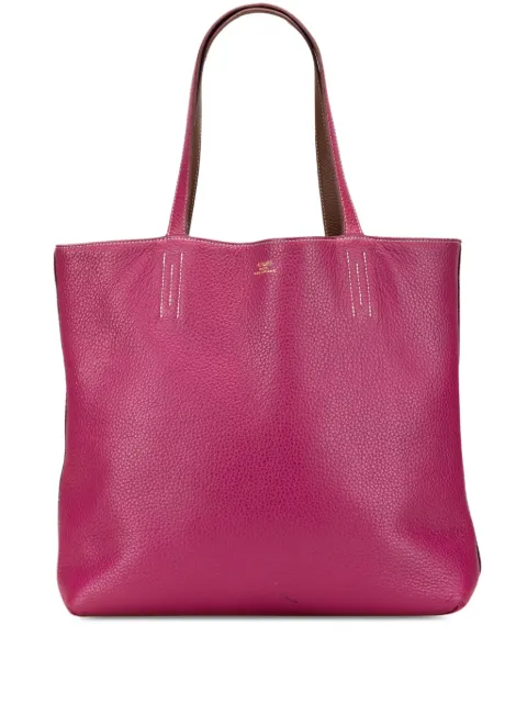 Hermès Pre-Owned 2013 Clemence Double Sens 36 tote bag Pink ETZR1QPJV258X2LG