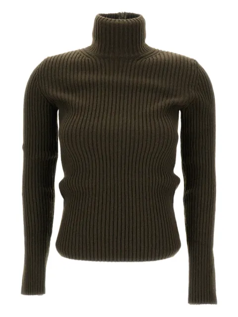 Max Mara ribbed turtleneck sweater Green 2521366293600