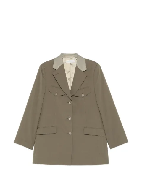 OUR LEGACY Cruise oversized pocket blazer Green W2260CDL
