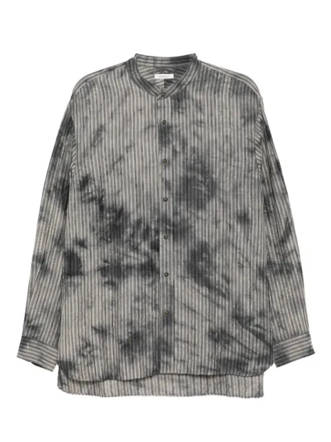 CALMLENCE striped shirt Grey SHIRT031