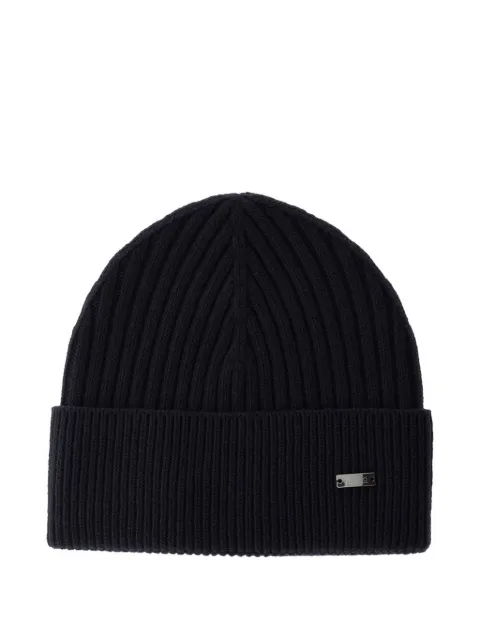 Herno ribbed beanie Black BER00042U70292